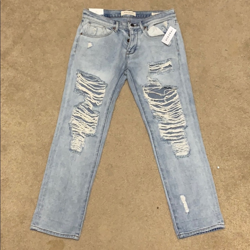 Distressed Boyfriend Pacsun Jeans